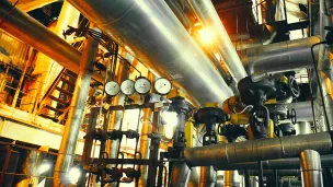 painelaitteita ja putkistoja