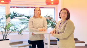 Kristiina Korpela ja Merja Reinvuo