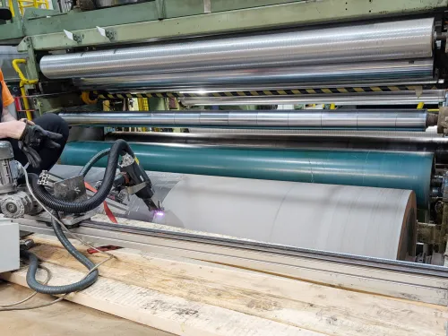 Walki, laminaattorin jäähdytyssylinteri