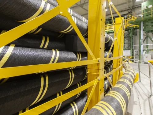 Prysmian, kaapelia lähikuvassa