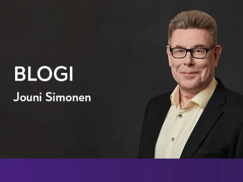 Jouni Simonen ja sana Blogi